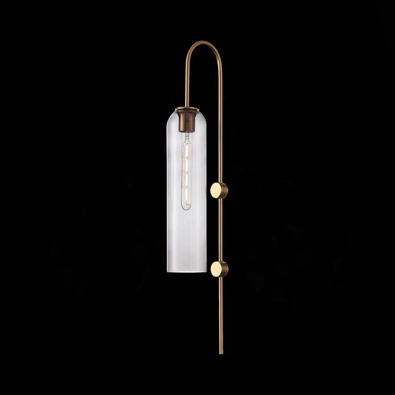 ST LUCE SL1145.341.01 Светильник настенный ST-Luce Латунь/Дымчатый E27 1*60W, изображение 5