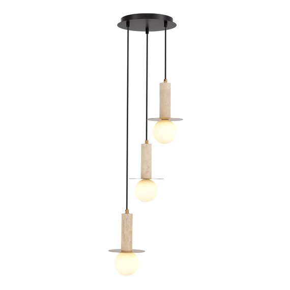ST LUCE SL1194.303.03 Светильник подвесной ST-Luce латунь/белый G9 3*5W 4000K