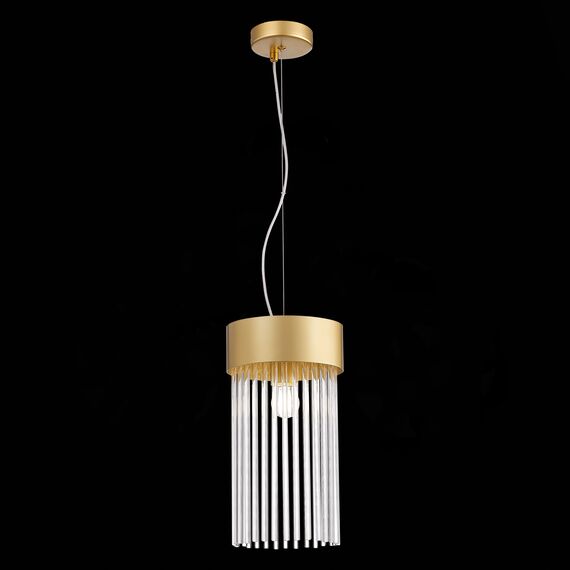 ST LUCE SL1225.203.01 Светильник подвесной ST-Luce Золотистый/Золотистый, Прозрачный E27 1*60W, изображение 8