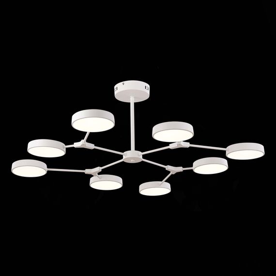 EVOLUCE SLE6003-502-08 Светильник потолочный Белый/Белый LED 8*10W, изображение 5