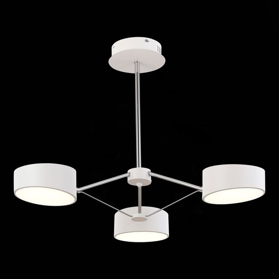 EVOLUCE SLE6005-502-03 Светильник потолочный Белый, Хром/Белый LED 3*10W, изображение 5
