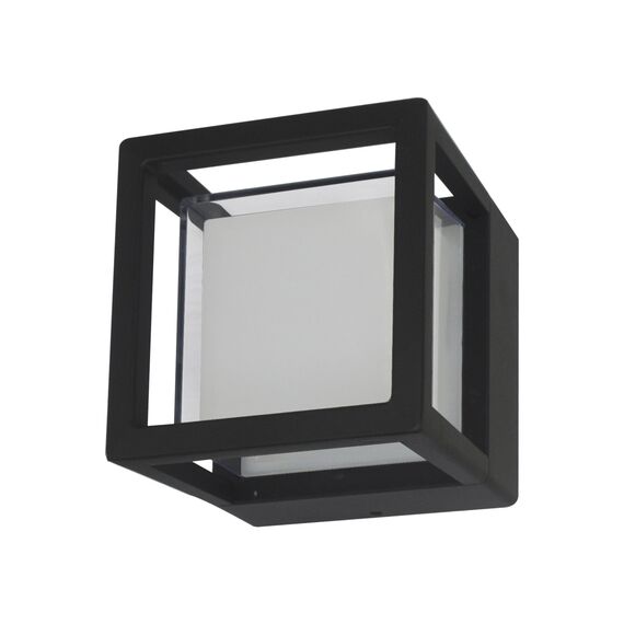 ST LUCE SL9504.401.01 Светильник уличный настенный ST-Luce Черный/Белый LED 1*5W 4000K