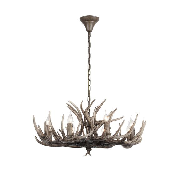 ST LUCE SL154.703.08 Люстра подвесная ST-Luce Серый E14 8*40W