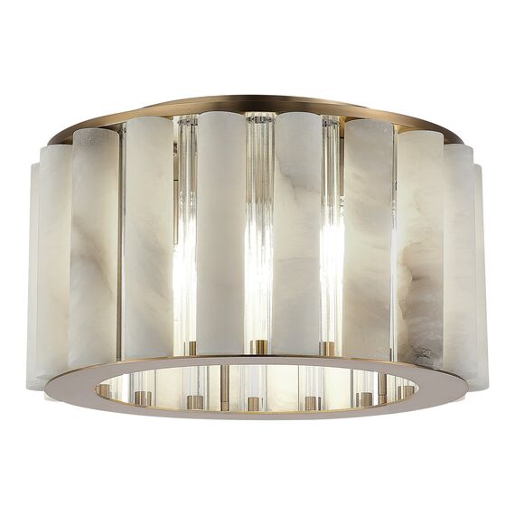 ST LUCE SL1516.302.06 Светильник потолочный ST-Luce Бронза, Прозрачный/Белый алебастр E14 6*40W