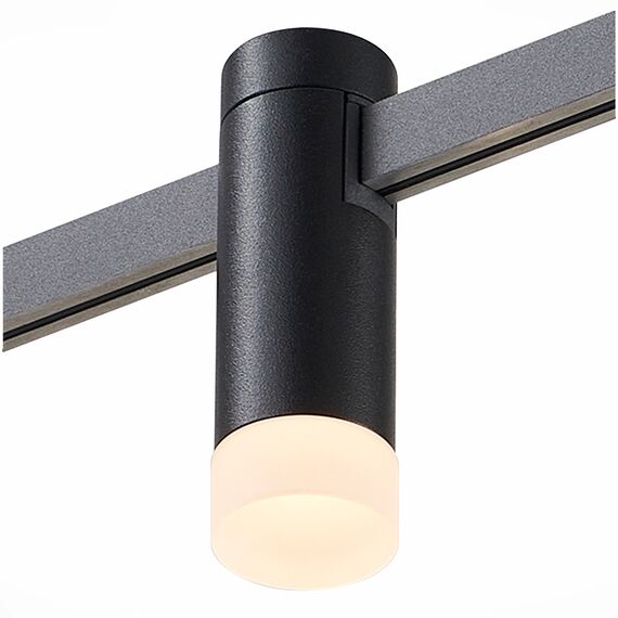 ST LUCE ST812.406.03 Магнитный трековый светильник FARM Черный LED 1*3W 3000K 91Lm Ra90 120 IP20 D29xH90 24V