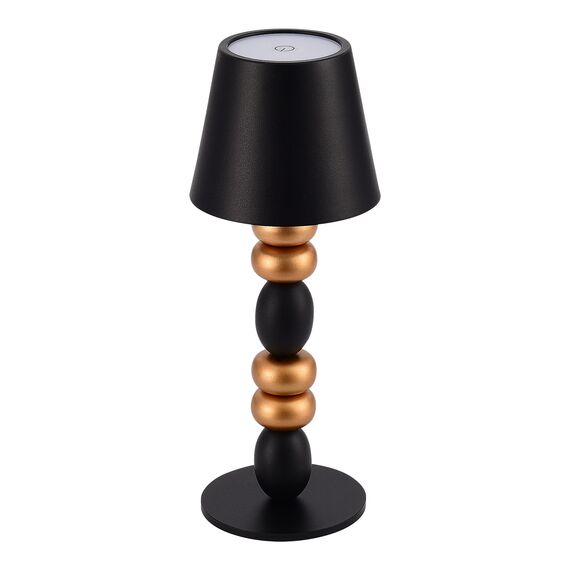 ST LUCE SL1011.414.01 Прикроватная лампа ST-Luce Черный, Золотистый/Черный LED 1*3W 3000-6000K