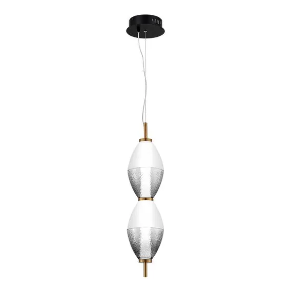 ST LUCE SL6130.403.15 Светильник подвесной ST-Luce Черный/Белый, Дымчатый LED 1*16W 3000K
