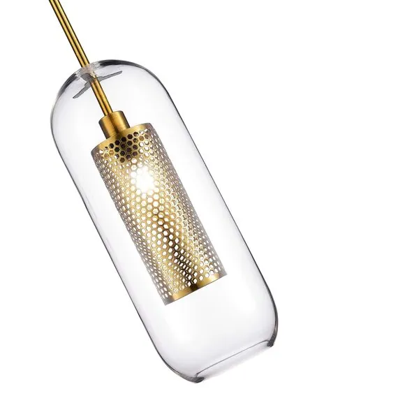 ST LUCE SL1048.303.01 Подвес ST-Luce Латунь/Прозрачный E14 1*40W, изображение 3