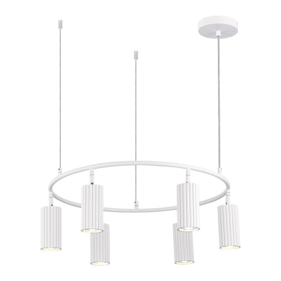 ST LUCE SL1213.503.06 Светильник подвесной ST-Luce Белый/Белый GU10 6*5W 4000K