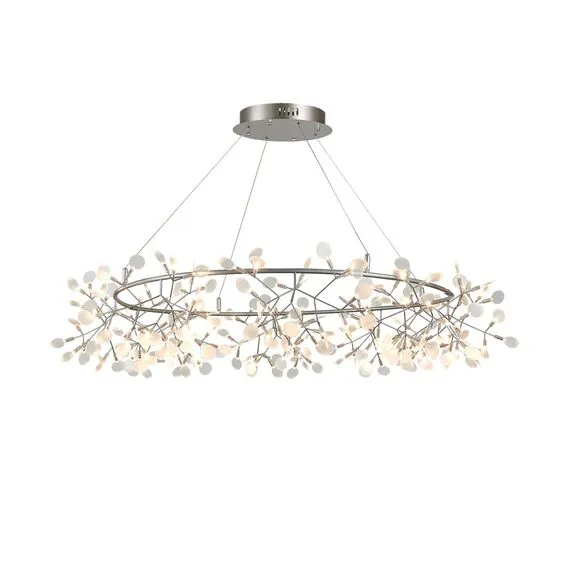 ST LUCE SL379.103.216 Люстра подвесная ST-Luce Серебристый/Белый LED 216*0,5W 3500K
