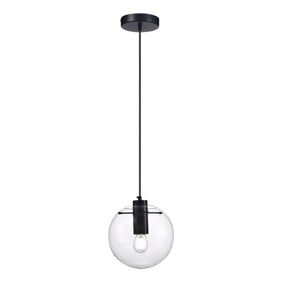 ST LUCE SL1056.403.01 Подвес ST-Luce Черный/Прозрачный E27 1*60W