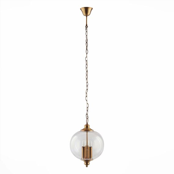 ST LUCE SL362.203.03 Светильник подвесной ST-Luce Золотистый/Прозрачный E14 3*60W