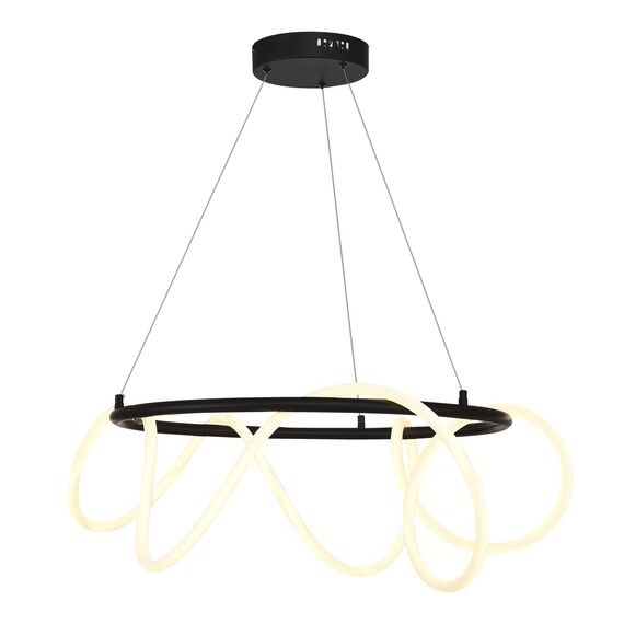 ST LUCE SL6102.403.55 Светильник подвесной ST-Luce Черный/Белый LED 1*35W 3000K