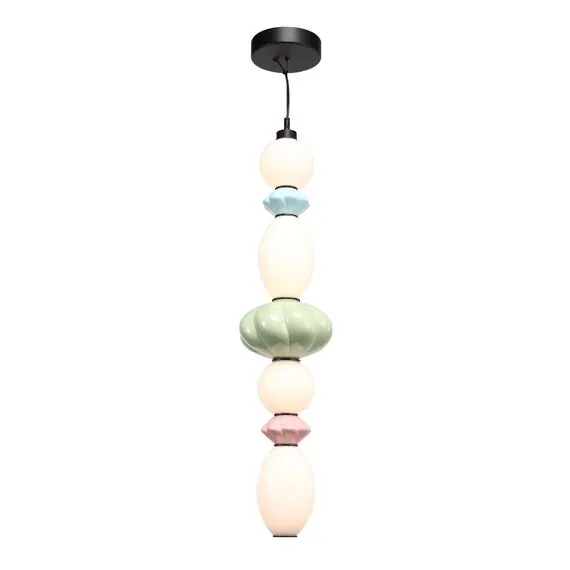 ST LUCE SL6134.453.01 Светильник подвесной ST-Luce черный/зеленый, розовый, синий, опаловый LED 1*32W 3000K