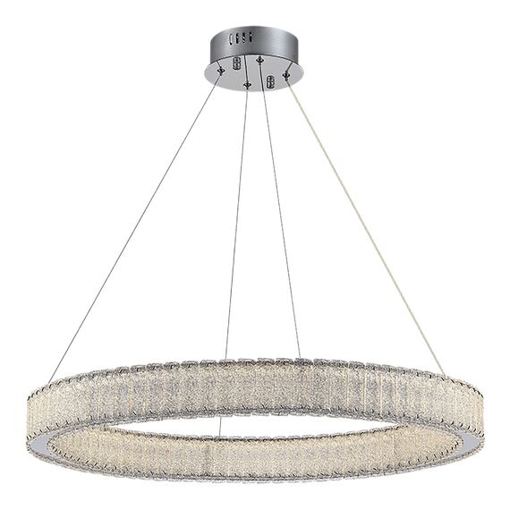 ST LUCE SL6008.123.01 Люстра подвесная ST-Luce Хром/Хром LED 1*40W 3000K, изображение 3