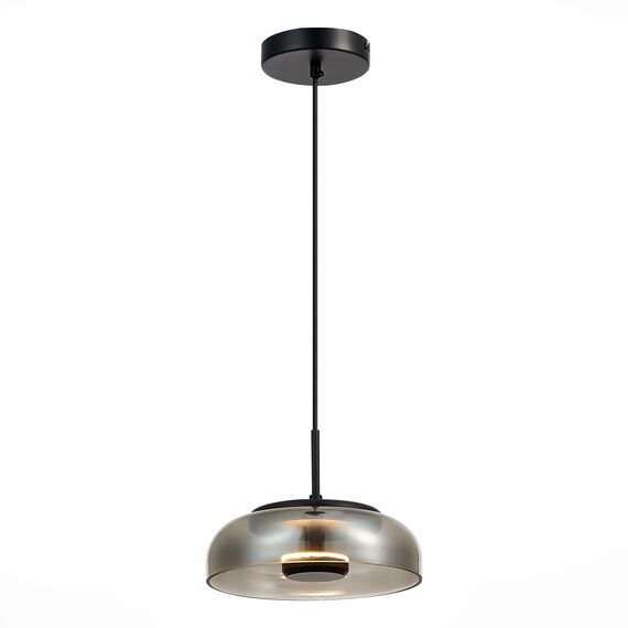 ST LUCE SL6002.403.01 Подвес ST-Luce Черный/Дымчатый LED 1*7W 4000K