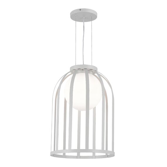 ST LUCE SL6129.503.01 Светильник подвесной ST-Luce Белый/Белый E27 1*60W