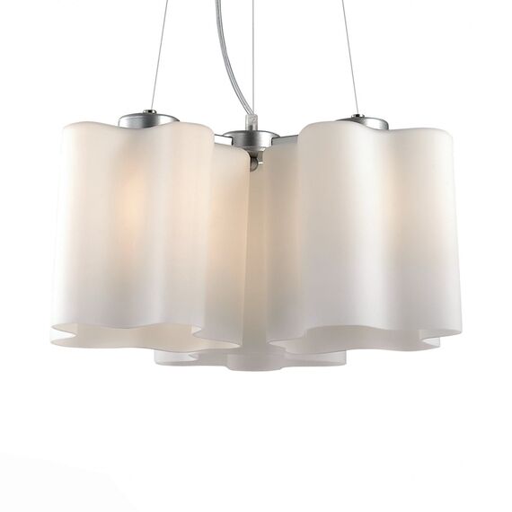 ST LUCE SL116.503.03 Люстра подвесная ST-Luce Серебристый/Белый E27 3*60W