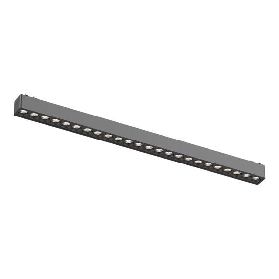 ST LUCE ST673.446.24 Магнитный трековый светильник Черный LED 1*24W 4000K 1 640Lm Ra>90 36° IP20 L445xW26xH2
