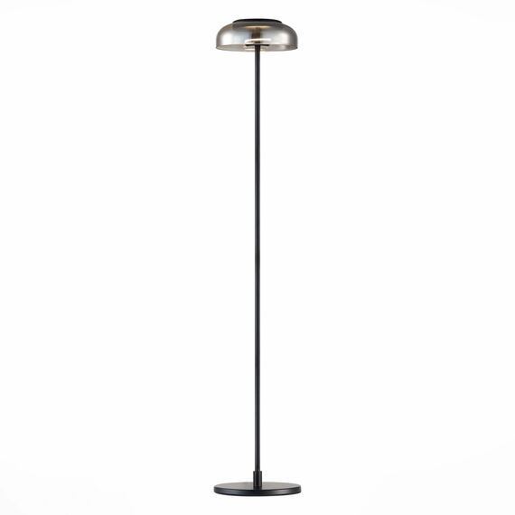ST LUCE SL6002.405.01 Торшер ST-Luce Черный/Дымчатый LED 1*7W 4000K