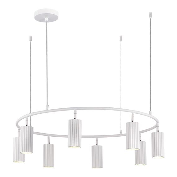 ST LUCE SL1213.503.08 Светильник подвесной ST-Luce Белый/Белый GU10 8*5W 4000K
