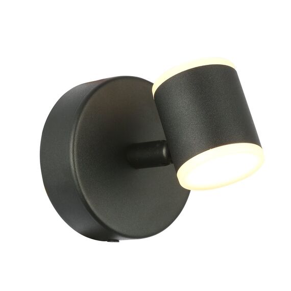 ST LUCE SL1597.401.01 Светильник настенный ST-Luce Черный/Белый LED 1*6W 3000K