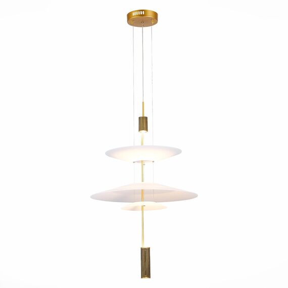 ST LUCE SL6101.213.01 Люстра подвесная ST-Luce Золотистый/Белый LED 1*15W 3000K