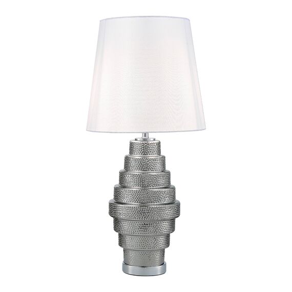 ST LUCE SL1001.104.01 Прикроватная лампа ST-Luce Хром,Дымчатый/Серый E27 1*40W