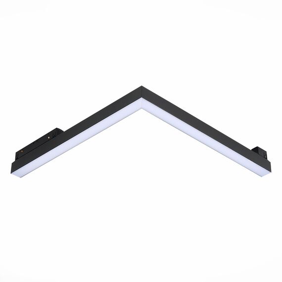 ST LUCE ST800.446.15 Магнитный трековый светильник Черный LED 1*15W 4000K 950Lm Ra>90 120° IP20 L305xW305xH2