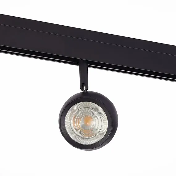 ST LUCE ST355.446.10 Магнитный трековый светильник Черный LED 1*10W 4000K 470Lm Ra>80 36° IP20 L120xW50xH176, изображение 3