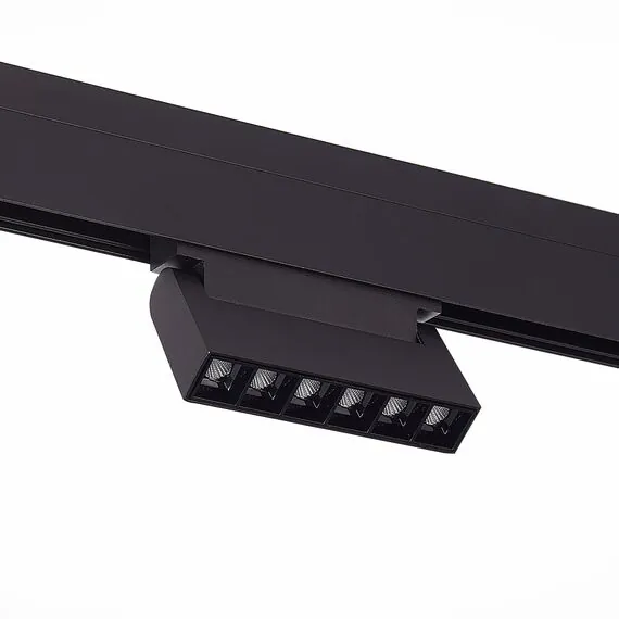 ST LUCE ST364.446.06 Магнитный трековый светильник Черный LED 1*6W 4000K 532Lm Ra>80 36° IP20 L120xW22xH108, изображение 4