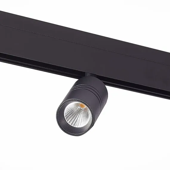 ST LUCE ST365.446.07 Магнитный трековый светильник Черный LED 1*7W 4000K 595Lm Ra>90 36° IP20 D44xH90 48V, изображение 4