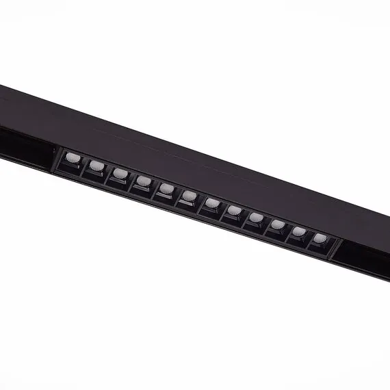 ST LUCE ST361.446.12 Магнитный трековый светильник Черный LED 1*12W 4000K 1 009Lm Ra>90 36° IP20 L222xW22xH4, изображение 4