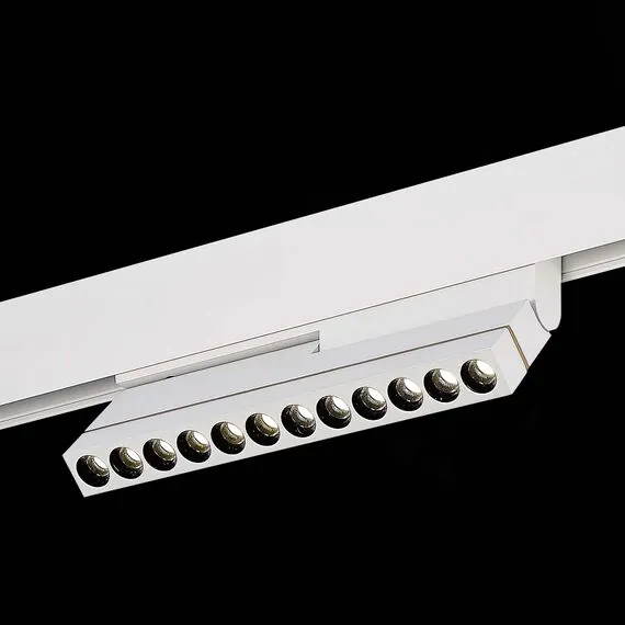 ST LUCE ST805.546.12 Магнитный трековый светильник Белый LED 1*12W 4000K 500Lm Ra>90 36° IP20 L220xW22xH117, изображение 5