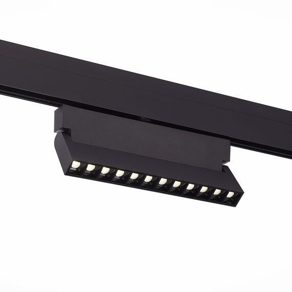 ST LUCE ST362.446.12 Магнитный трековый светильник Черный LED 1*12W 4000K 1 009Lm Ra>90 36° IP20 L219xW22xH1