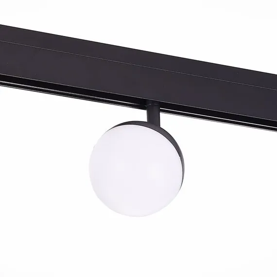 ST LUCE ST358.436.07 Магнитный трековый светильник Черный LED 1*7W 3000K 520Lm Ra>80 120° IP20 L120xW90xH192, изображение 3