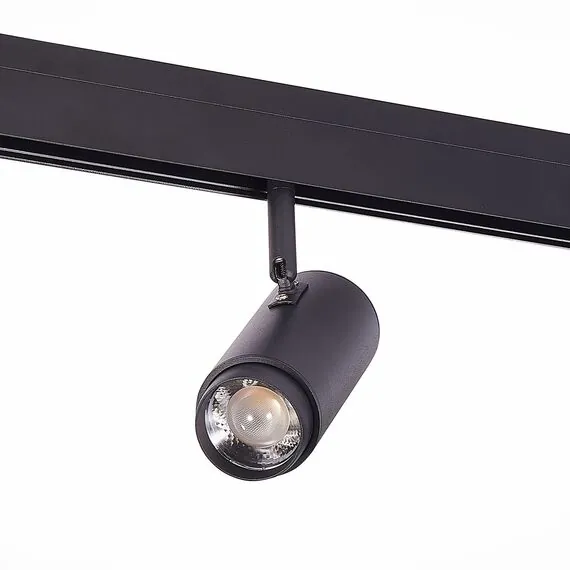 ST LUCE ST357.436.06 Магнитный трековый светильник ZOOM Черный LED 1*6W 3000K 667Lm Ra>80 10-60° IP20 L137xW, изображение 2
