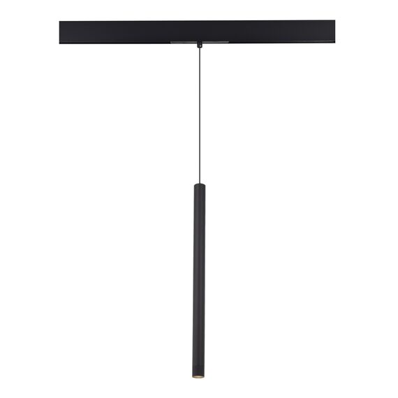 ST LUCE ST683.436.08 Магнитный трековый светильник Черный LED 1*8W 3000K 450Lm Ra90 24° IP20 D30xH500 48V