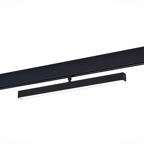 ST LUCE ST802.446.12 Магнитный трековый светильник Черный LED 1*12W 4000K 750Lm Ra>90 120° IP20 L405xW22,5xH