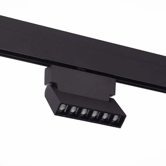 ST LUCE ST362.446.06 Магнитный трековый светильник Черный LED 1*6W 4000K 532Lm Ra>90 36° IP20 L120xW22xH134, изображение 4