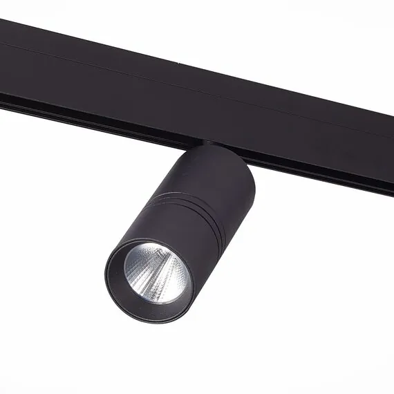 ST LUCE ST365.446.18 Магнитный трековый светильник Черный LED 1*18W 4000K 1 530Lm Ra>90 36° IP20 L-xW60xH148, изображение 3