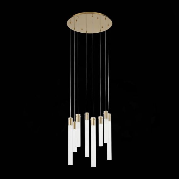 ST LUCE SL1229.303.08 Люстра подвесная ST-Luce Латунь/Прозрачный GU10 8*5W, изображение 5
