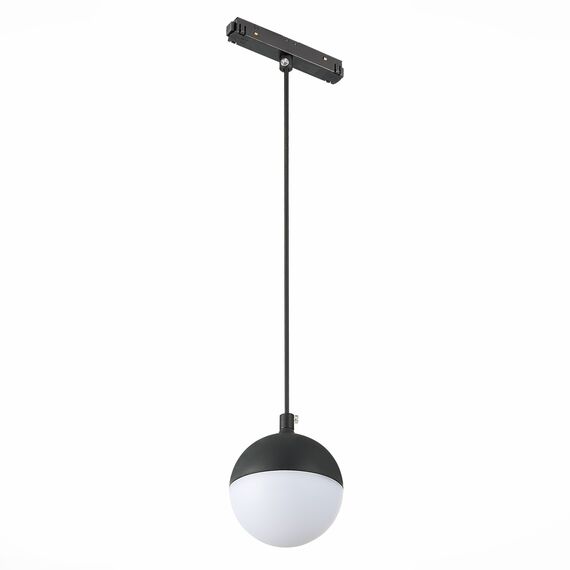 ST LUCE ST358.433.07 Магнитный трековый светильник подвесной Черный LED 1*7W 3000K 520Lm Ra>80 120° IP20 D90, изображение 4