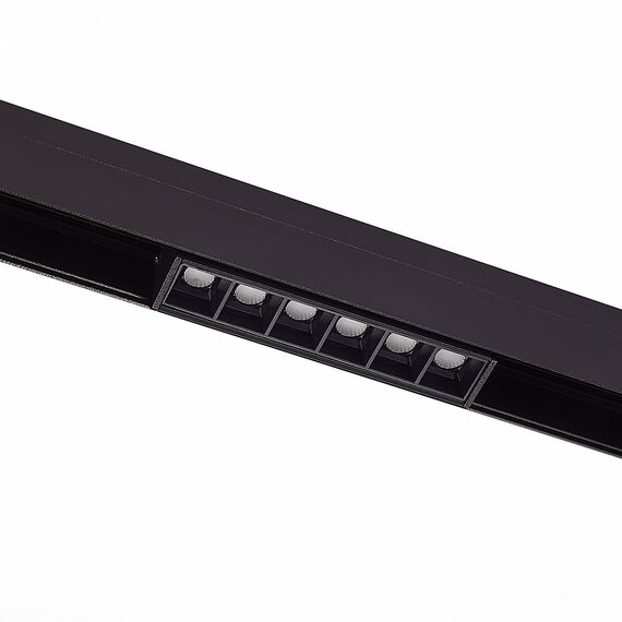 ST LUCE ST361.446.06 Магнитный трековый светильник Черный LED 1*6W 4000K 532Lm Ra>90 36° IP20 L115xW22xH44 4, изображение 4