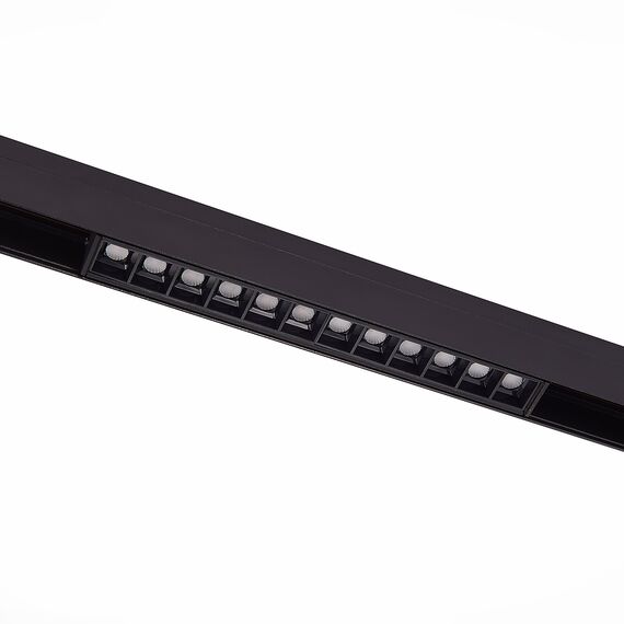 ST LUCE ST361.446.12 Магнитный трековый светильник Черный LED 1*12W 4000K 1 009Lm Ra>90 36° IP20 L222xW22xH4, изображение 4