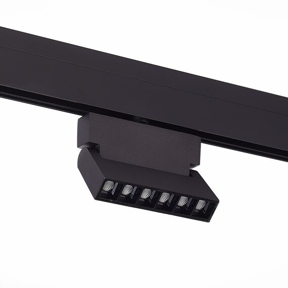 ST LUCE ST362.436.06 Магнитный трековый светильник Черный LED 1*6W 3000K 532Lm Ra>80 36° IP20 L120xW22xH134, изображение 3