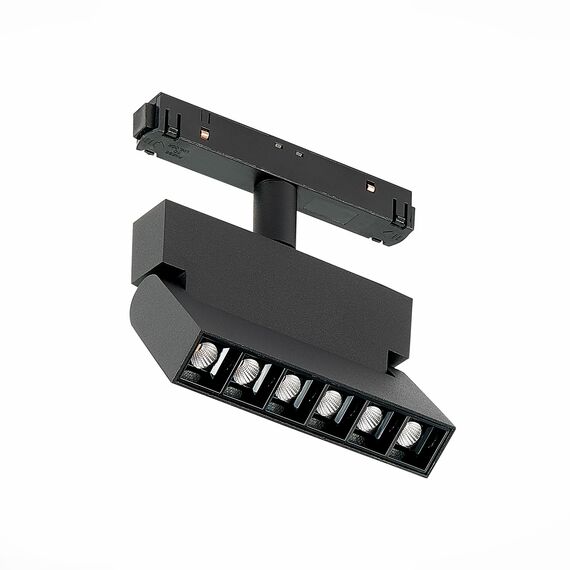 ST LUCE ST362.436.06 Магнитный трековый светильник Черный LED 1*6W 3000K 532Lm Ra>80 36° IP20 L120xW22xH134, изображение 5