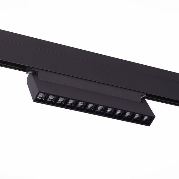ST LUCE ST364.436.12 Магнитный трековый светильник Черный LED 1*12W 3000K 1 009Lm Ra>90 36° IP20 L219xW22xH1, изображение 2