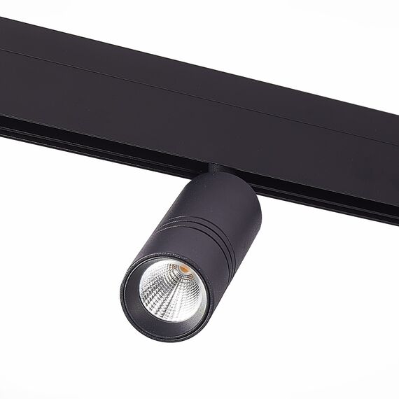 ST LUCE ST365.446.12 Магнитный трековый светильник Черный LED 1*12W 4000K 1 020Lm Ra>90 36° IP20 D44xH130 48, изображение 3