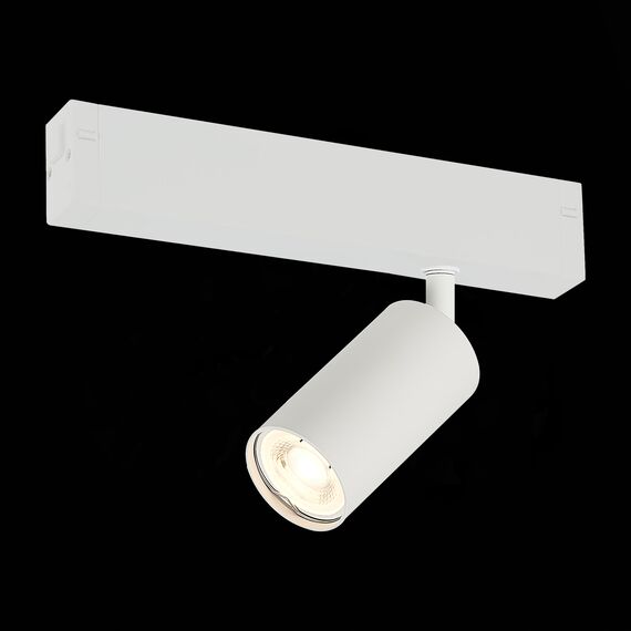 ST LUCE ST503.506.01 Светильник трековый Белый GU10 1*50W  IP20 L100xW54xH142 180-240V Без ламп, изображение 3